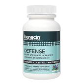 Benecin Defense 1500 mcg Stabilized Allicin Capsules with Black Garlic for Immune and Heart Support 90 Count