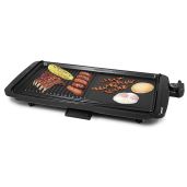 Better Chef 2-in-1 Family-Sized Griddle/Grill in Black - Versatile Cooking for Delicious Meals