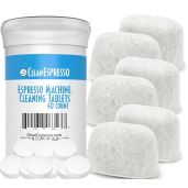 Breville Compatible Cleaning Kit: 40 Tablets & 6 Water Filters for Espresso Machines