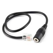 Buy CablesOnline 1ft 3.5mm Jack to RJ9/RJ10 Adapter for iPhone Headset & Cisco Phones - IP-CS01