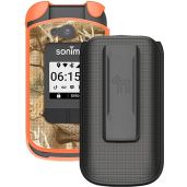 Sonim XP3 Plus Case with Clip - Hunter Camouflage Slim Hard Cover & Rotating Belt Holster - Orange Camo for XP3900