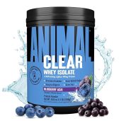 Clear Whey Isolate Protein Powder - Refreshing Blueberry Acai, Easy to Digest, 5g BCAA, 500g for Men & Women
