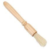 Premium Coffee Grinder Cleaning Brush with Wood Handle & Natural Bristles - Perfect for Pastry & Coffee Lovers