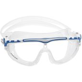 Buy Cressi Skylight Clear-White/Blue Dive Mask with Clear Lens - Perfect for Underwater Adventures!