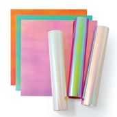 Ultimate Cricut Holographic Sparkle Iron On Sampler - 3 Sheets HTV for Shirts & Apparel