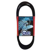 "Buy D&D PowerDrive 3L330 V Belt - Durable Rubber 3/8" x 33" OC for Optimal Performance"