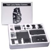 DEVMO DIY Lightnes Classic Retro Holga Lomo Recesky TLR Camera 35mm Film Twin Lens Reflex Kit