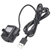 DGZZI USB Submersible Pump 3W Mini Water Pump for Fish Tank Aquarium Fountain Pond DC3.5V-9V