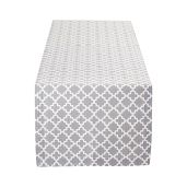Shop DII Lattice Tabletop Collection: Gray 14x72 Table Runner for Stylish Home Decor