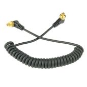 DSLRKIT Male to Male Flash PC Sync Cable Cord with Screw Lock - Reliable Photography Accessory