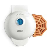 Dash Spiderweb Mini Waffle Maker: Easy Halloween Treats, Non-Stick & Easy to Clean!