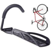 Dirza Heavy-Duty Wall Mount Bike Rack - Vertical Bike Hanger for Garage & Shed - Holds 65 lbs, Easy Hang/Detach, Black