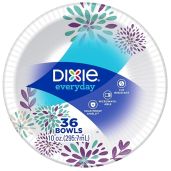 Buy Dixie Paper Bowls 10 oz - 36 Count Disposable Dessert & Lunch Bowls for Easy Serving