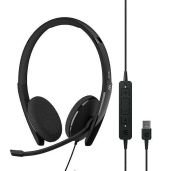 EPOS Adapt 160T USB II Headset: MS Teams Certified, Superior Stereo Sound & Comfort - Perfect for UC & Call Control