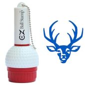EZBallStamp Golf Ball Stamp Blue Deer for Personalized Golf Balls Perfect Gift for Golfers