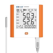 Elitech 100000 Points Digital Temperature Humidity Data Logger for Medical Refrigerators and Vaccine Fridge Monitoring