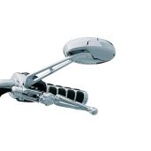 Ellipse Mirrors with Flat Glass, Chrome