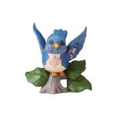 Shop Enesco Jim Shore Bluebird on Branch Miniature Figurine - 3.5 Inch Multicolor Collectible