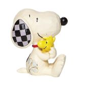 Enesco Peanuts Jim Shore Snoopy & Woodstock Mini Figurine - 2.5 Inch Collectible