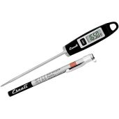 Escali DH1 Gourmet Digital Meat Thermometer Extra Long Probe NSF Certified Black for Perfect Cooking Every Time