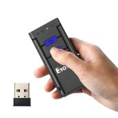 Eyoyo Mini 1D Wireless Barcode Scanner: 3-in-1 Bluetooth & Wired Connection for iPhone, Android, Windows & Mac