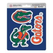 Shop FANMATS NCAA University of Florida 3-Piece Decal Set in Orange - Perfect for Gators Fans!