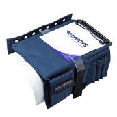 FLYBOYS Classic Kneeboard: Premium Clipboard & Pen Holder for Pilots - Ideal for General Aviation - Blue