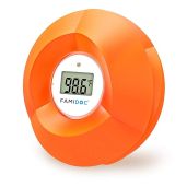 Famidoc Flower Baby Bath Thermometer Floating Toy for Safe Bathing Temperature Monitoring