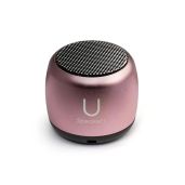 Fashionit U Micro Speaker: Tiny Bluetooth 5.0 Speaker with Mic & Remote - Perfect for Home & Parties in Pink!