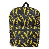Fast Forward Batman 16-Inch All Over Print Backpack - Stylish & Durable for Kids