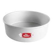 Fat Daddio's 12 x 4 Inch Round Cake Pan Silver for Perfect Baking and Easy Release