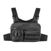 Fitdom Tactical Chest Pack: EDC Utility Bag for Men with Phone Holder - Ideal for Workouts, Cycling & Hiking
