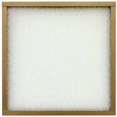 Flanders AAF EZ Flow II 24x24x1 Fiberglass Air Filter - MERV 4 for Superior Air Quality