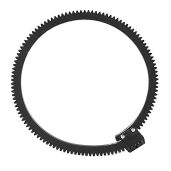 Foto4easy Rubber Flexible Gear Belt Ring for DSLR Cameras Adjustable 46mm to 110mm Black FF-DP015