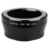 Fotodiox Pro Lens Mount Adapter: Olympus OM Zuiko to Nikon 1 Camera Body