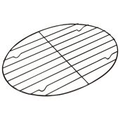 Fox Run Non-Stick Oval Roasting and Cooling Rack 11.25 x 8.25 x 0.5 inches Metallic