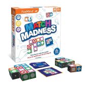 Foxmind Match Madness Board Game Dual Mode Visual Matching Game for Family Fun and Problem Solving