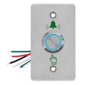 GAGALOR Waterproof Lighted Doorbell Button Switch LED Stainless Steel 86x50mm for Quick and Easy Installation