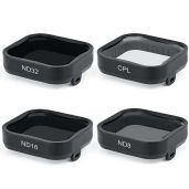 GEPULY 4 Pack Camera Lens Filters for GoPro Hero 5/6/7 - CPL & ND8/ND16/ND32 Kit for Stunning Photos