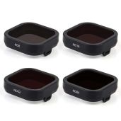 GEPULY 4 Pack ND Filters for GoPro Hero 12/11/10/9 - Multi Coated Optical Glass Lens Protectors