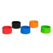 "GRIFITI Band Joes 1.25" Rubber Bands - 5 Pack Assorted Colors for Art, Cooking & More | Durable Silicone Elastic Bands"