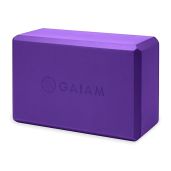 Gaiam Yoga Block: Non-Slip, Latex-Free Foam for Stability & Deep Stretches in Yoga, Pilates & Meditation