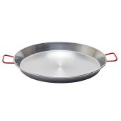 Buy Garcima 18-Inch Carbon Steel Paella Pan (46cm) - Perfect for Authentic Spanish Cooking