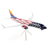 GeminiJets Southwest Airlines Boeing 737-800 Freedom One N500WR Scale 1:200 Model Aircraft
