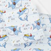 Baby Shark Gift Wrapping Paper for Boys and Girls 4 Sheets 20x28 Inches Ideal for Baby Showers Birthdays and Newborn Celebrations