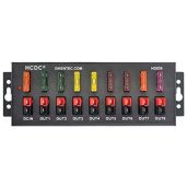 Buy HCDC 1 in 8 Out 40Amp Power Splitter Distributor Module - High-Quality Connector Strip