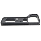 "HITHUT Hand Grip Extension for Sony A7IV, A7RIV, A9II - Quick Release Metal Base Plate with 1/4" Screw & Hex Wrench"