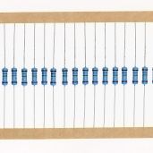 HUABAN 100 Pieces 0.5 Watts 1 2W 0R75 0.75 Ohm 1% Metal Film Resistor