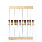 HUABAN 100 Pieces 1 Watts 1W 1R5 1.5 Ohm 5% Carbon Film Resistor