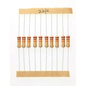 HUABAN 100 Pieces 1 Watts 1W 22K Ohm 5% Carbon Film Resistor